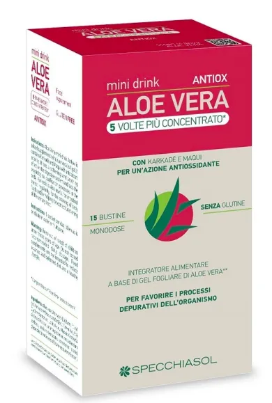 MINI DRINK ANTIOX ALOE VERA 15 BUSTINE
