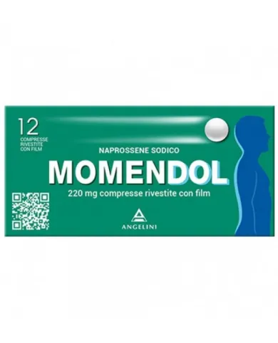 Momendol contro dolori 12 Compresse Rivestite 220 mg