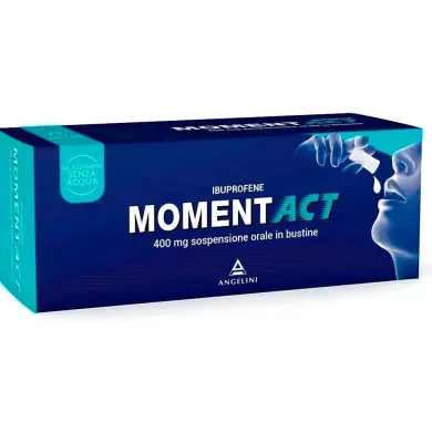 Moment Act Sospensione 400 contro malessere mg 8 bustine