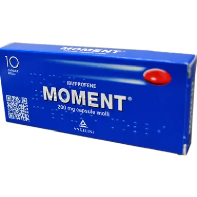 Moment contro dolori 10 capsule molli 200 mg