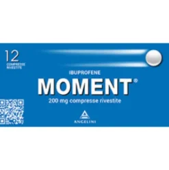 Moment contro dolori 12 compresse rivestite 200 mg