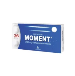 Moment contro dolori 36 compresse rivestite 200 mg