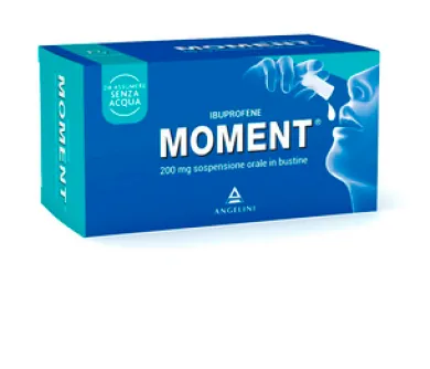 Moment Sospensione Orale contro dolori 200 mg-5ml 8 bustine