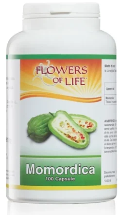 MOMORDICA 100 CAPSULE FLOWERS OF LIFE