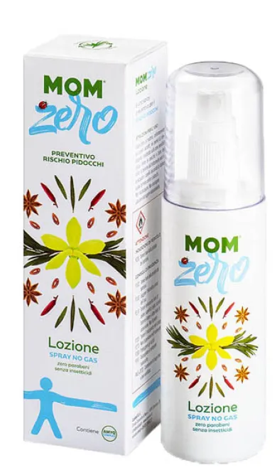 MOM ZERO LOZIONE PREVENTIVA RISCHIO PIDOCCHI 100 ML