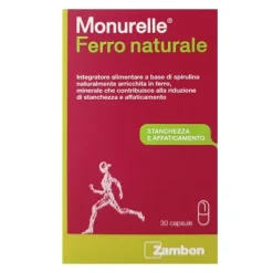 Monurelle Ferro Naturale integratore alimentare 30 capsule