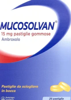 Mucosolvan contro tosse e catarro 20 pastiglie 15 mg