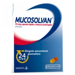 Mucosolvan rilascio prolungato tosse 20 capsule 75 mg