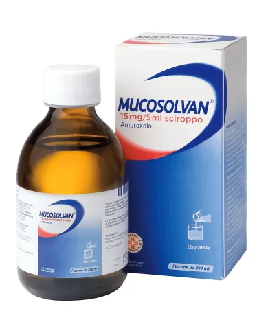 Mucosolvan Sciroppo contro affezioni broncopolmonari 200 ml
