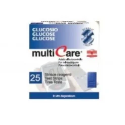 MULTICARE GLUCOSIO CHIP 25 STRISCE