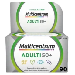 Multicentrum Adulti 50+ Integratore Alimentare 90 compresse