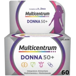 Multicentrum Donna 50+ Integratore Alimentare 60 compresse