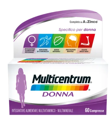Multicentrum Donna Integratore Alimentare 60 compresse