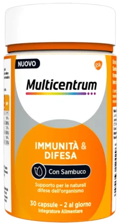 Multicentrum Immunità e difesa Integratore 30 capsule