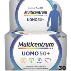 Multicentrum Uomo 50+ Integratore Alimentare 30 compresse