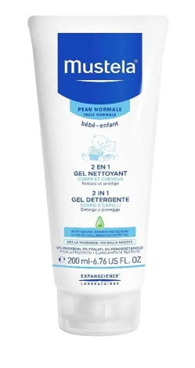 MUSTELA 2 IN 1 GEL DETERGENTE