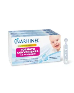 Narhinel Soluzione Fisiologica per pulizia naso 60 flaconcini