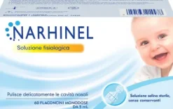 Narhinel Soluzione Fisiologica 60 Flaconcini 5 Ml