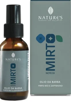 Nature's Note di Mirto Olio da Barba flacone da 50 ml