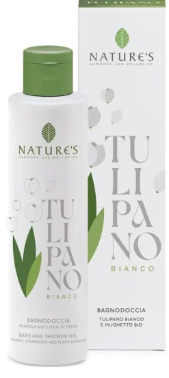 Nature's Tulipano Bianco Bagnodoccia flacone da 200 ml