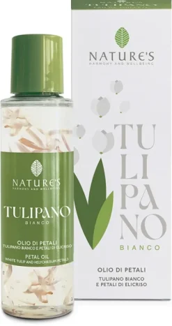 Nature's Tulipano Bianco Olio di Petali flacone da 100 ml