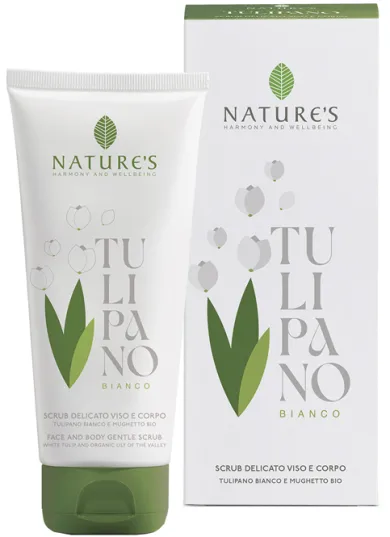 Nature's Tulipano Bianco Scrub Delicato Viso e Corpo 200 ml