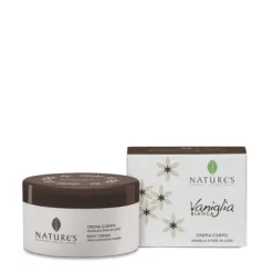 Nature's Vaniglia Bianca Crema Corpo barattolo da 200 ml