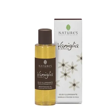 Nature's Vaniglia Bianca Olio Illuminante flacone da 100 ml