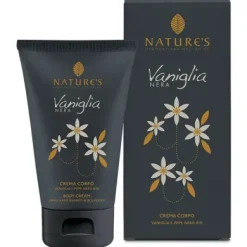 Nature's Vaniglia Nera Crema Corpo barattolo da 150 ml