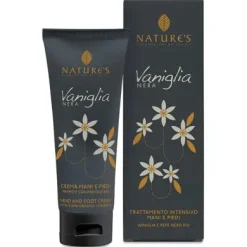 Nature's Vaniglia Nera Crema Mani e Piedi tubetto da 75 ml