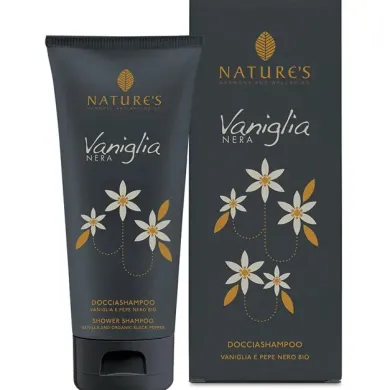 Nature's Vaniglia Nera Docciashampoo flacone da 200 ml