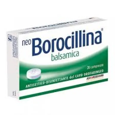 NEOBOROCILLINA BALSAMICA 20 PASTIGLIE