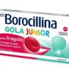 NeoBorocillina Gola Junior Gusto Fragola 15 pastiglie