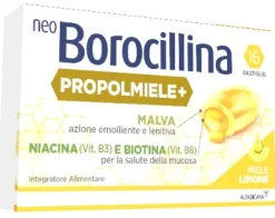 NeoBorocillina Propolmiele+ Limone per la gola 16 compresse