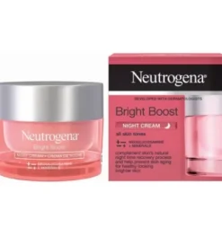 Neutrogena Bright Boost Crema Notte Gel viso e collo 50 ml