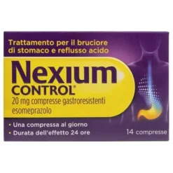 Nexium Control per il reflusso gastrico 14 compresse 20 mg