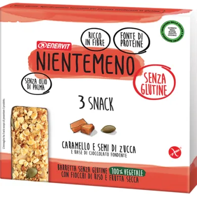 NIENTEMENO BARRETTE CARAMELLO E SEMI DI ZUCCA