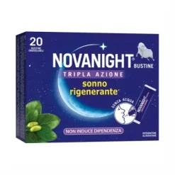 Novanight Tripla Azione Integratore per dormire 20 bustine