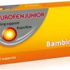 NUROFENJUNIOR 10 SUPPOSTE 125 MG