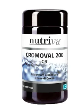 Nutriva Cromoval 200 Integratore Alimentare 60 compresse
