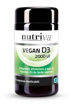 NUTRIVA VEGAN D3 60 COMPRESSE 2000 UI