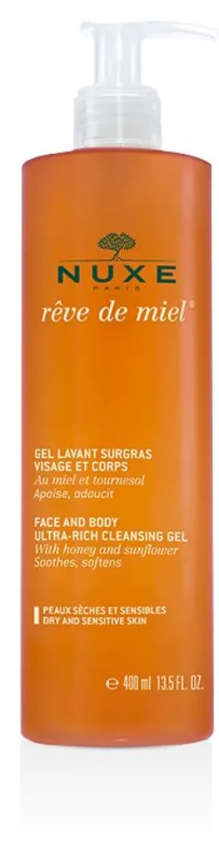 NUXE REVE DE MIEL GEL LAVANT VISAGE ET CORPS