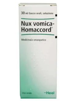 Nux Vomica Homaccord Omeopatico per la digestione gocce 30 ml