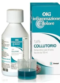 Oki Infiammazione e Dolore Collutorio per gola flacone 150 ml