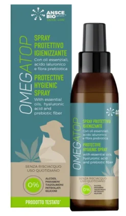 Omegatop Spray Igienizzante Protettivo flacone da 150 ml