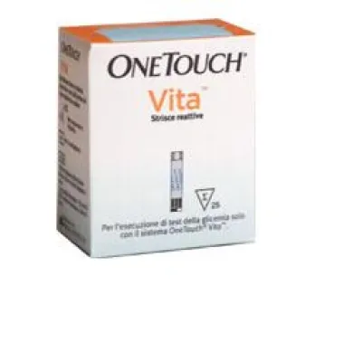 ONETOUCH VITA GLICEMIA 25 STRISCE