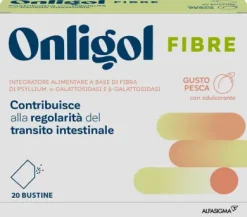 Onligol Fibre Regolarità Intestinale Pesca 20 bustine
