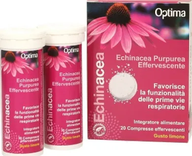 OPTIMA NATURALS ECHINACEA EFFERVESCENTE 20 COMPRESSE