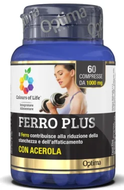 OPTIMA NATURALS FERRO PLUS COLOURS 60 COMPRESSE