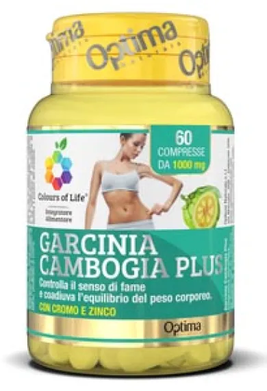 OPTIMA NATURALS GARCINIA CAMBOGIA COLOURS 60 COMPRESSE